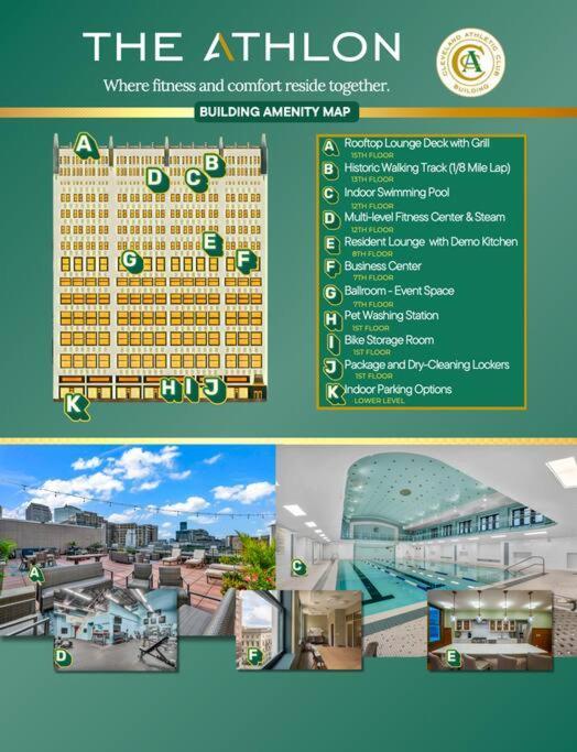 Apartamento 2Br Unit In The Heart Of Dt On Playhouse Square, With Pool And Gym Access-1106 Cleveland Exterior foto